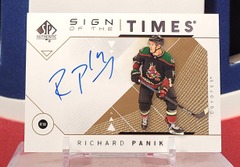 Richard Panik 2022-23 - Autograph Sign Of The Times Sp Authentic